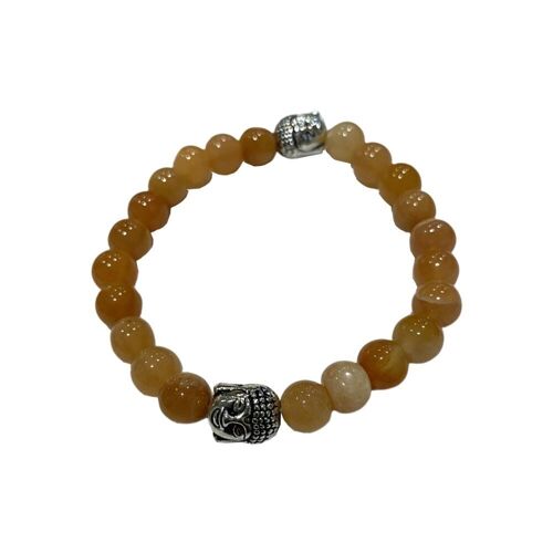 Buddha Bracelet - Red Aventurine