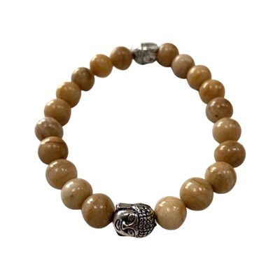 Buddha-Armband - Elfenbein