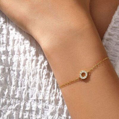 Karma Loop Armband | Gold