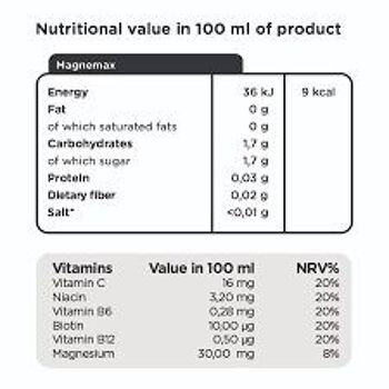 Vitamin Water Magnemax 600ml Goyave Orange 2