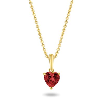 Amore Necklace Red | 585 Gold