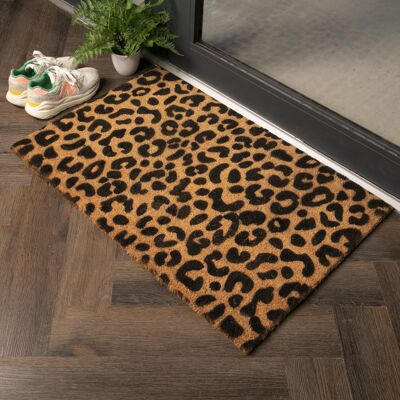 Country Home Leopard Doormat