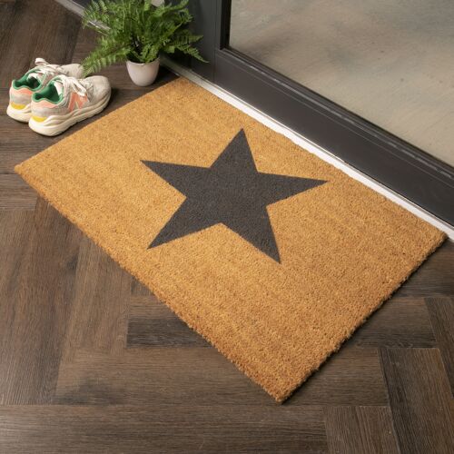 Buy wholesale Country Home Star Extra Large Grey Doormat