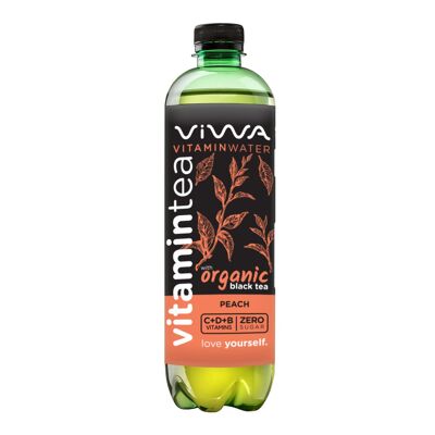 VitaminTea - Thé Noir Bio Zero Sucre 600ml Zero Sucre