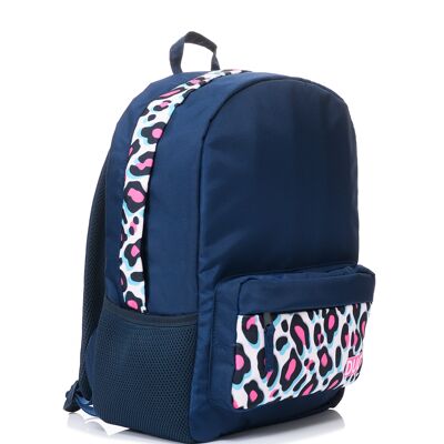 DUC Backpack - White Leopard