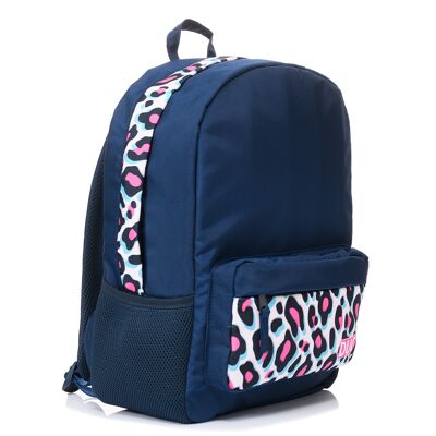 DUC Backpack - White Leopard