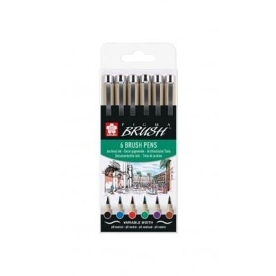 Set de 6 Pigma Brush