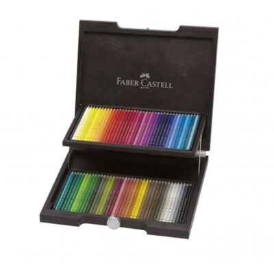 Coffret Bois Crayons Polychromos Faber Castell