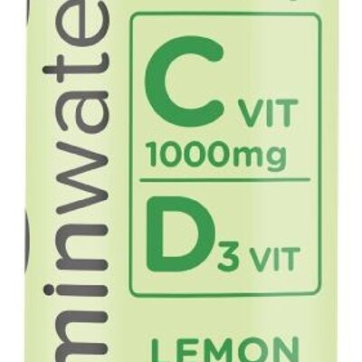 Vitaminwasser Immunität Zitrone 600 ml Null Zucker