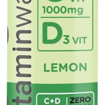Vitaminwasser Immunität Zitrone 600 ml Null Zucker