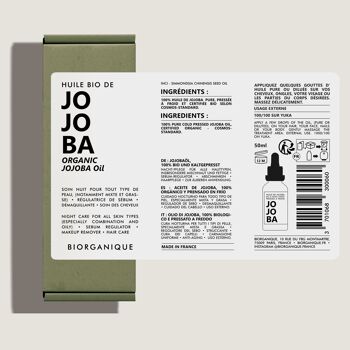 Huile de Jojoba BIO - 50 ml 4
