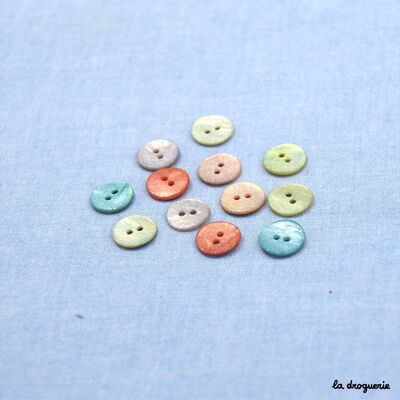 “Little akoya mermaid” button 13 mm