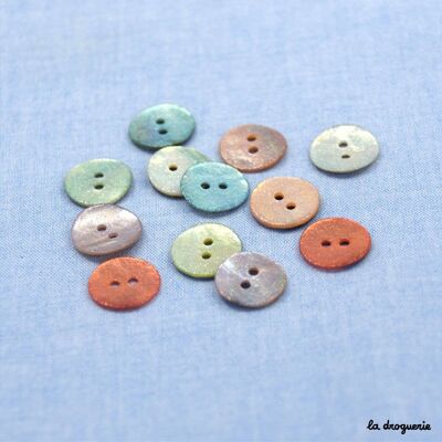 Button "Little akoya mermaid" 15 mm