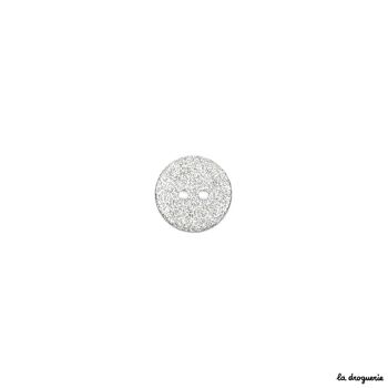 Bouton "Sable brillant" 15 mm 7