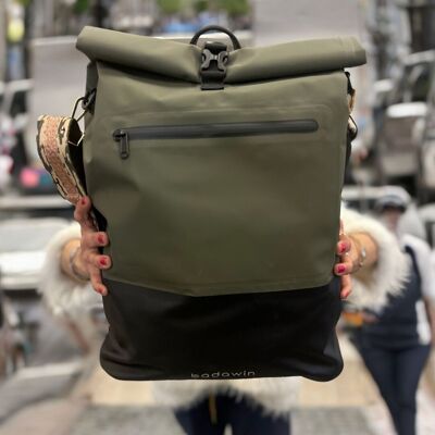 Bike Bag / Bag Luggage Carrier Khaki Green Ancel  Badawin