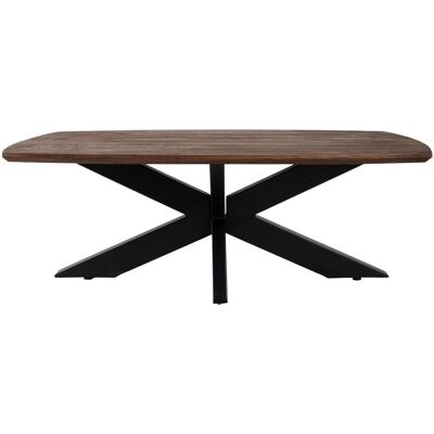 Coffee table Felix – Espresso Mango wood – 120 x 55 cm
