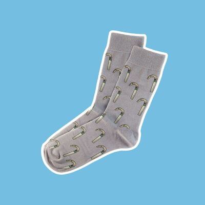 Laryngoskop-Tribute-Socken: Komfort und Stil für medizinisches Fachpersonal in der Anästhesie | Partnerschaft Ärzte ohne Grenzen