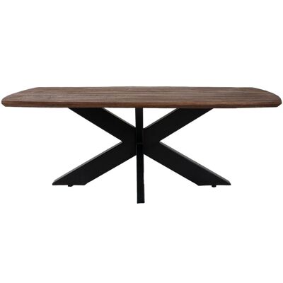 Felix dining table – Espresso Mango wood – 190 x 90 cm