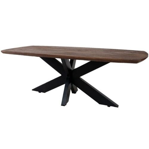 Felix dining table – Espresso Mango wood – 220 x 100 cm