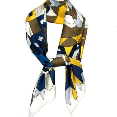 D-118 Foulard touche soie 70x70