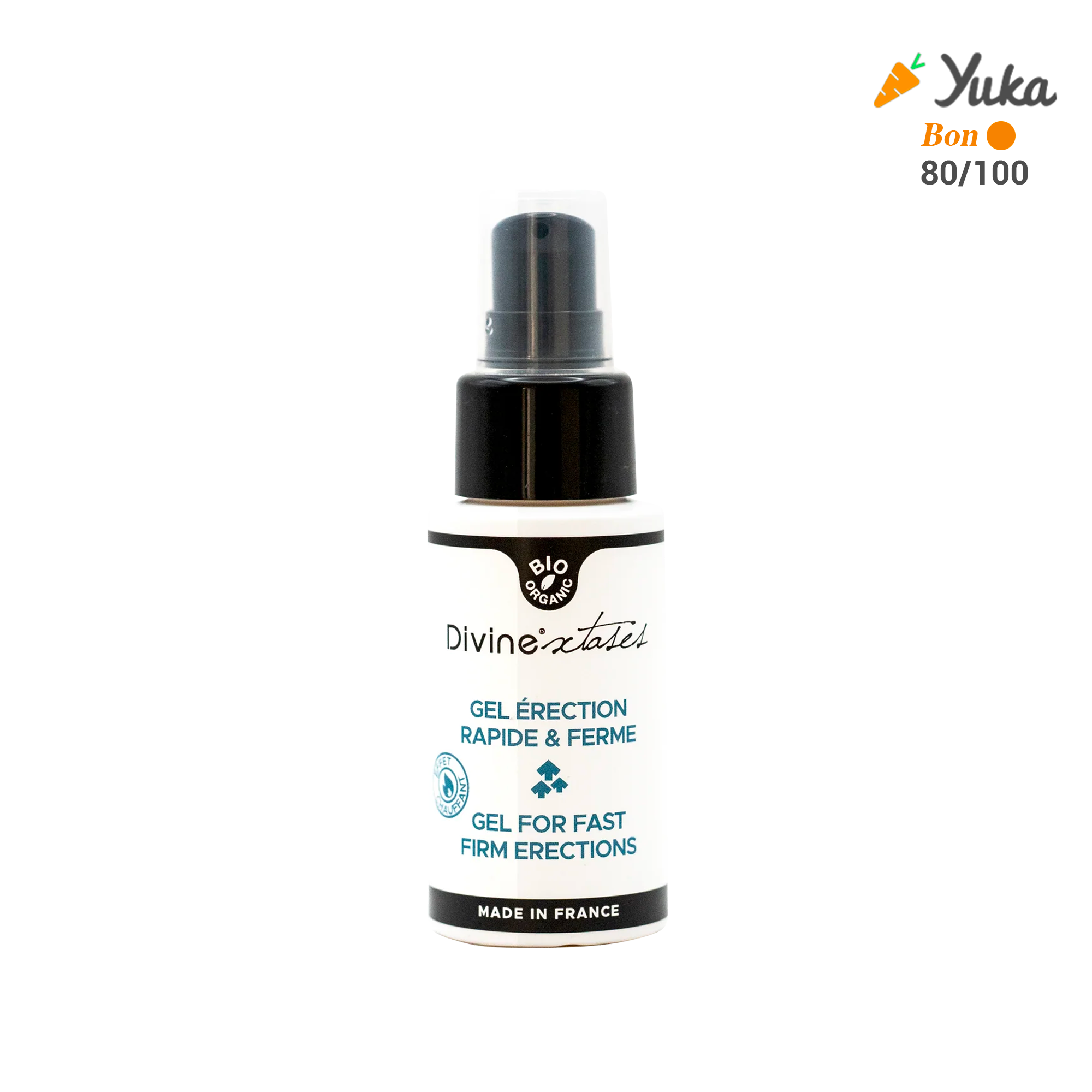 100% ORGANIC FIRM ERECTION GEL