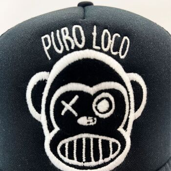 Casquette PURO LOCO Hair Loco Monky par NUM wear 4