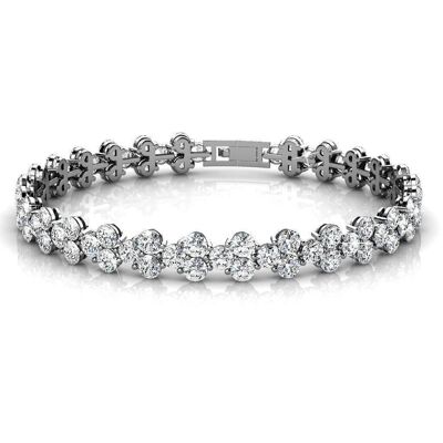 Princess Bracelet - Silver and Crystal I MYC-Paris.com
