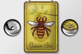 Avis en étain 12x18cm, décoration pour l'apiculture, reine des abeilles, miel 2