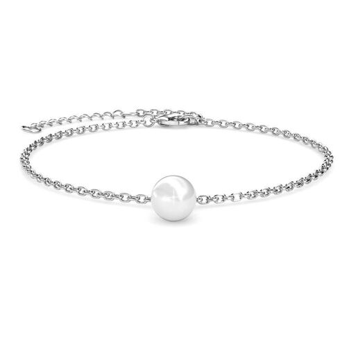 Bracelet Crystal Pearl - Argenté et Cristal I MYC-Paris.com