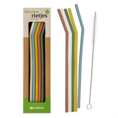 Silicone straws