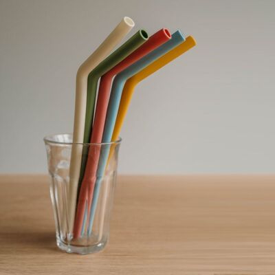 Silicone straws XL