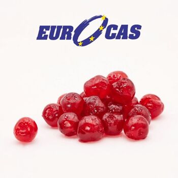 Eurocas - Cerises rouges confites 1kg 2