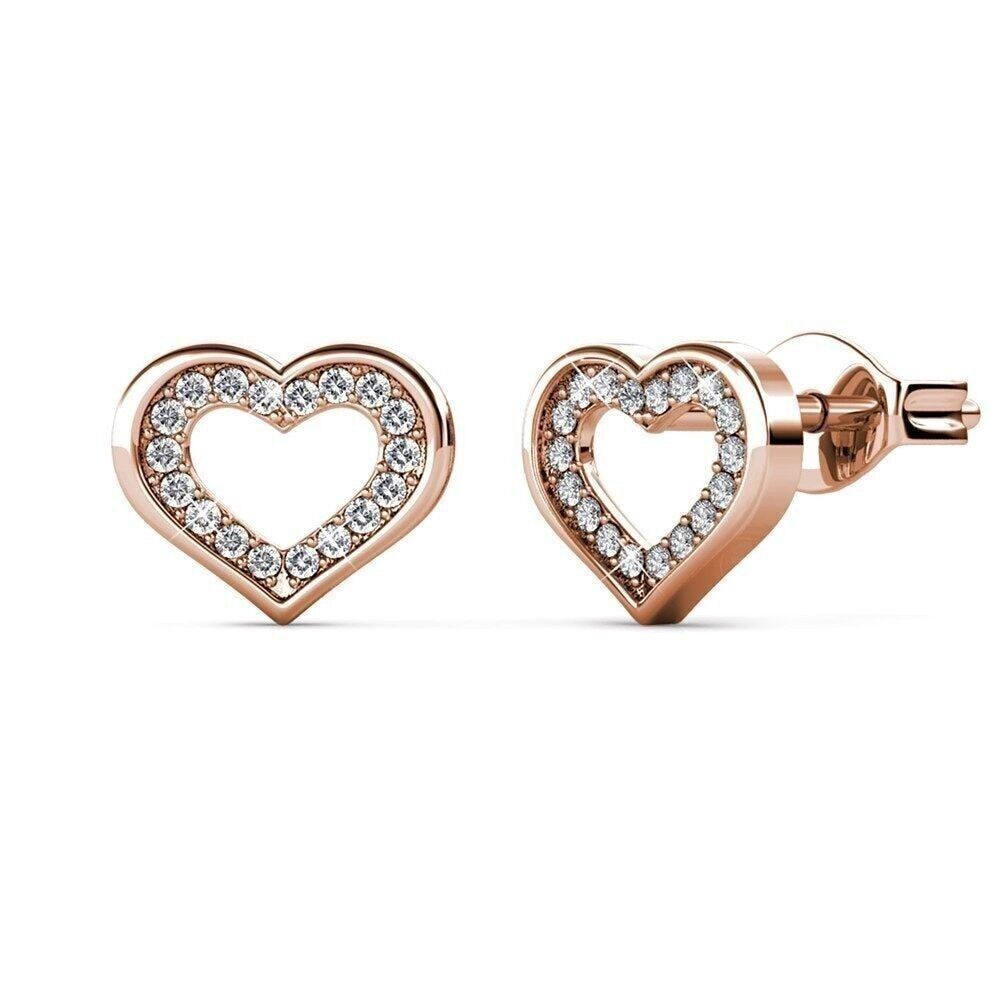 Orecchini Zeal - Oro rosa e cristallo I MYC-Paris.com