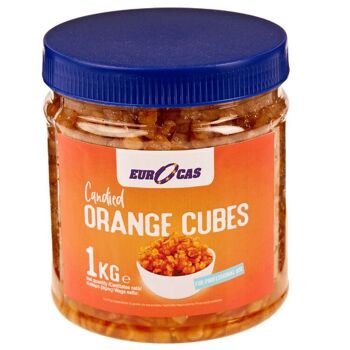 Eurocas - Cubes d'oranges confites 1kg 2