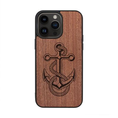 Wooden iPhone Case – Anchor