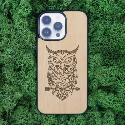 Wooden iPhone Case – Nocturnal Owl