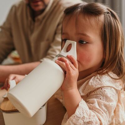 Thermos-Trinkflasche aus Edelstahl, 350 ml