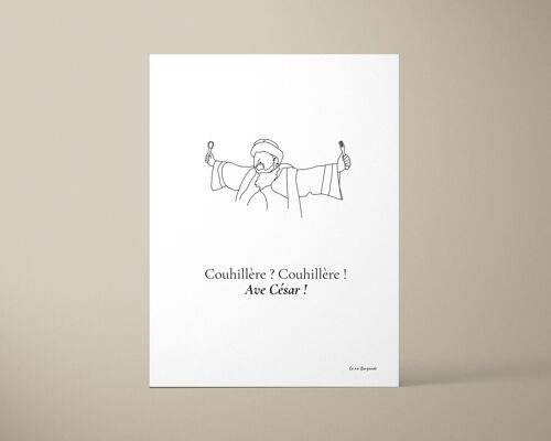Affiche citation Kaamelott "Couhillère"