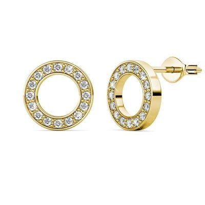 Ophir earrings - Gold and Crystal I MYC-Paris.com