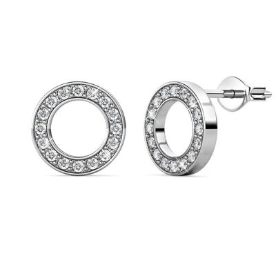 Ophir Earrings - Silver and Crystal I MYC-Paris.com