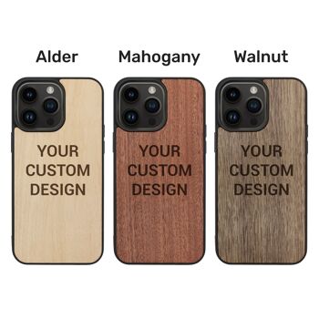 Coque iPhone en bois personnalisée 4