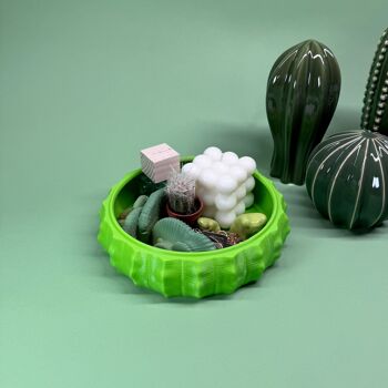 Bol décoratif empilable au design cactus - pour bijoux et accessoires 4