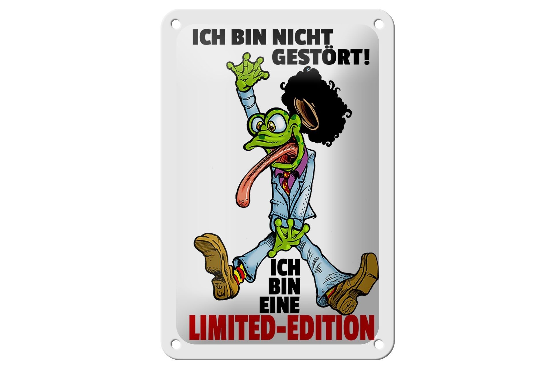 Targa in metallo Non disturbato