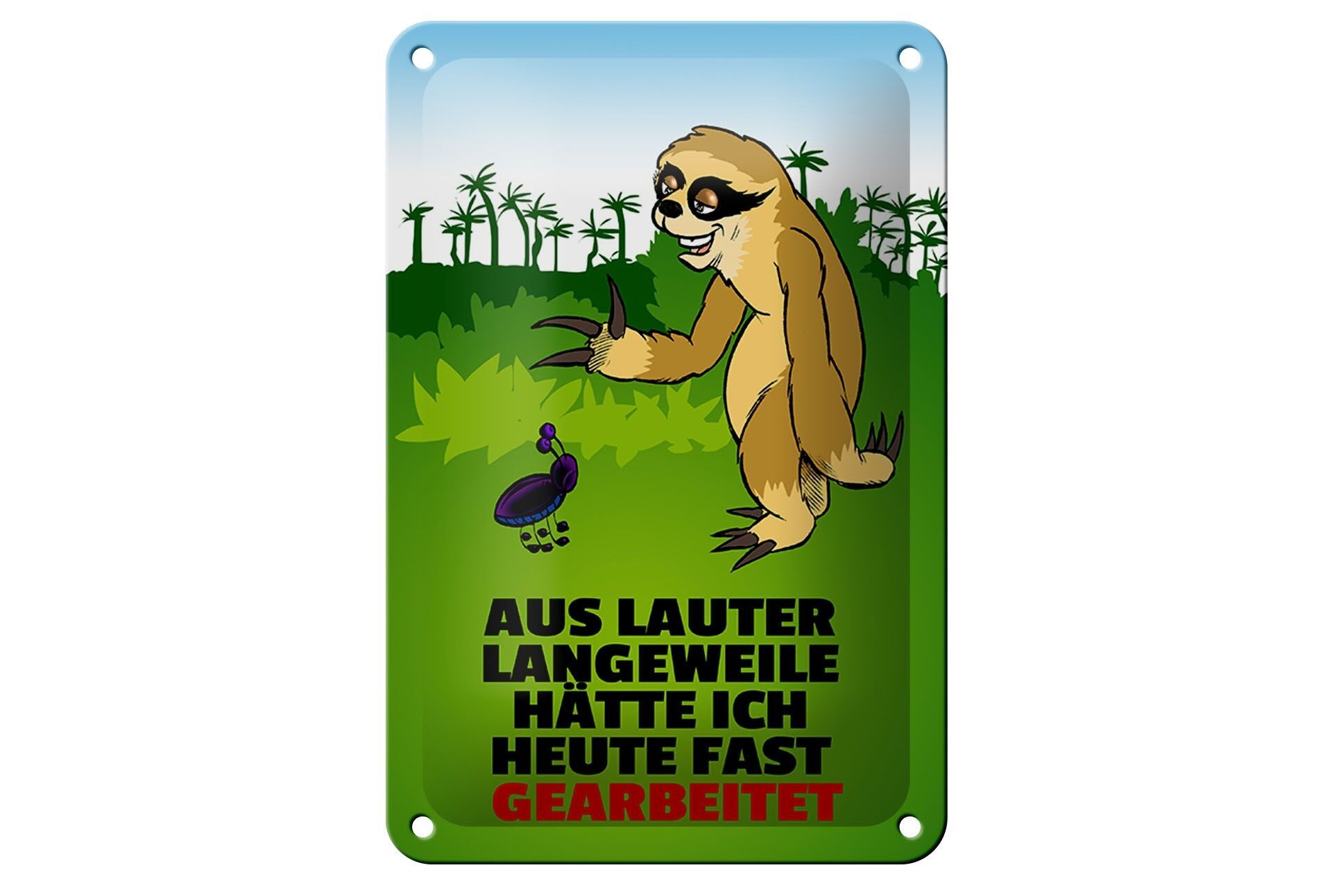 Targa in metallo con scritta 12x18 cm Quasi funzionante a causa della noia della decorazione