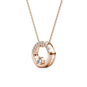 Pendentifs Clarine - Or Rosé et Cristal I MYC-Paris.com 8