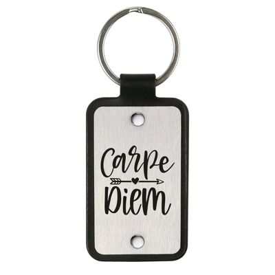 Llavero de Cuero – Carpe Diem