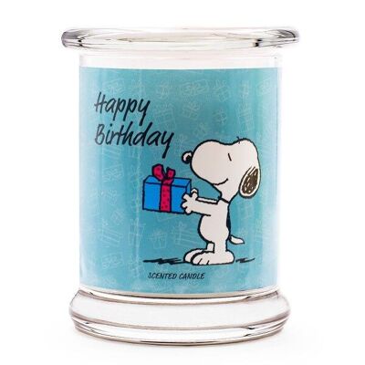 Candela profumata Peanuts Happy Birthday – 250g.