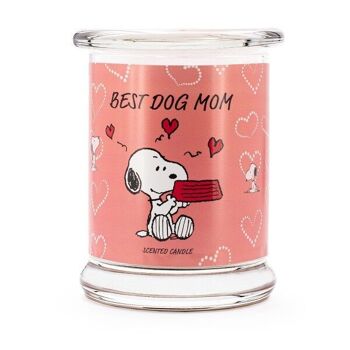 Bougie parfumée Peanuts Best Dog Mom - 250g. 1