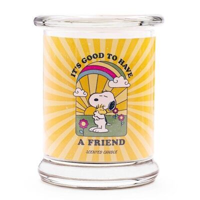 Candela profumata Peanuts A Friend - 250g.