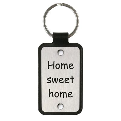Leder Schlüsselanhänger – Home Sweet Home